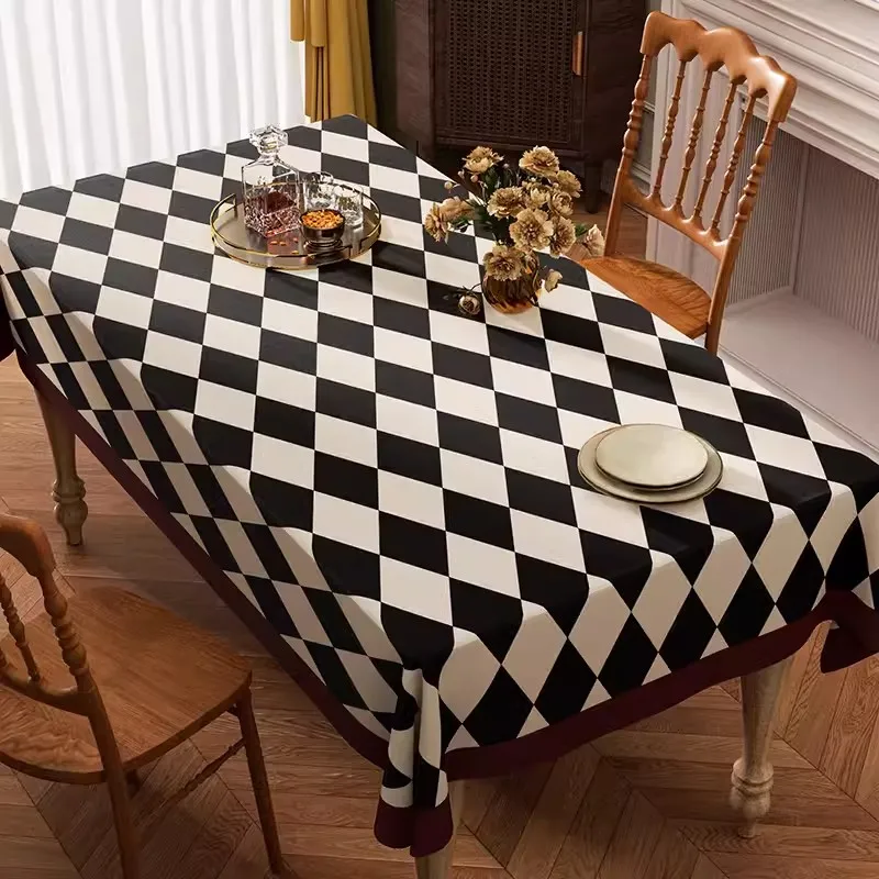 

ZX2006 PVC tablecloth modern simple household fresh waterproof oil Nordic ins tablecloth tea table hotel table cloth