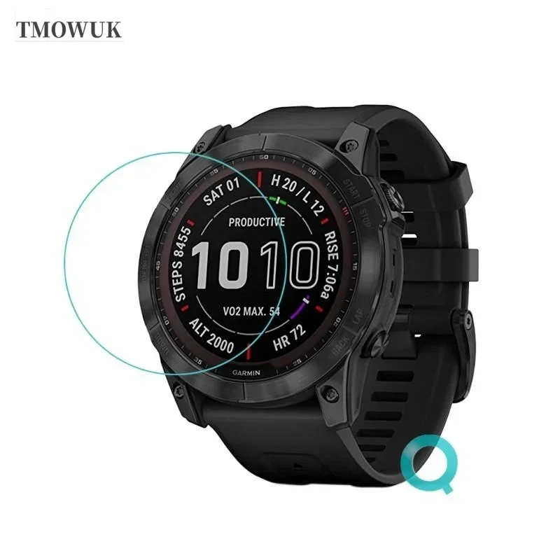 Premium Tempered Glass Screen Protector for Garmin Epix Pro - HD Clear, 9H Anti-Scratch