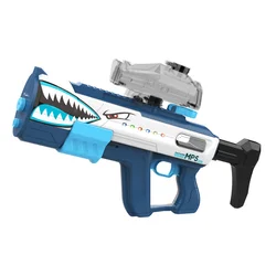 MP5 Shark Water Gun Toys Full Automatic Electric Water Pressure Guns Summer Outdoor Waters Fights Beach Children's Toys Gifts