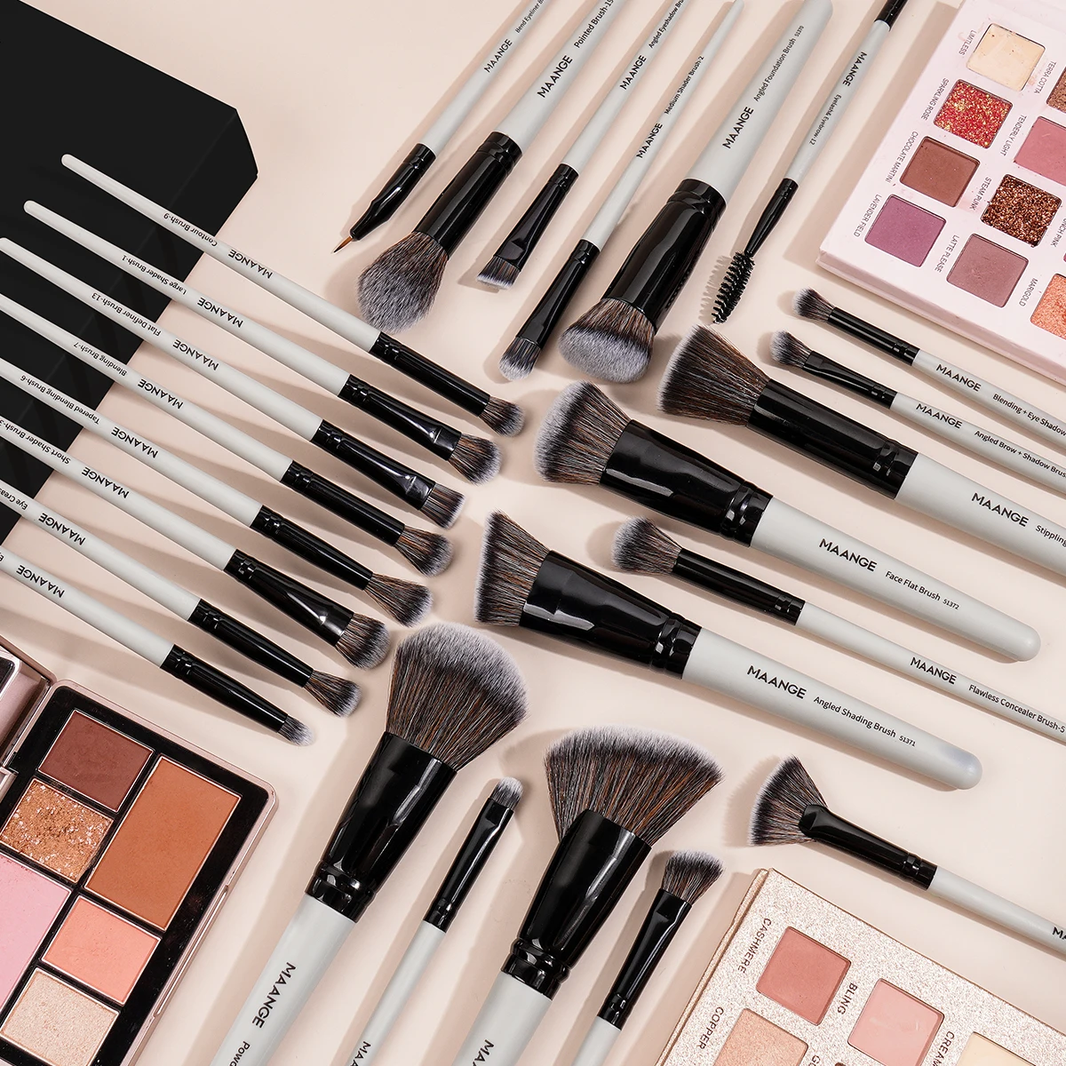 Maange 25Pcs Premium Brush Set Sc7Fbd28C219E490691Aa9F9A6Acc715C3