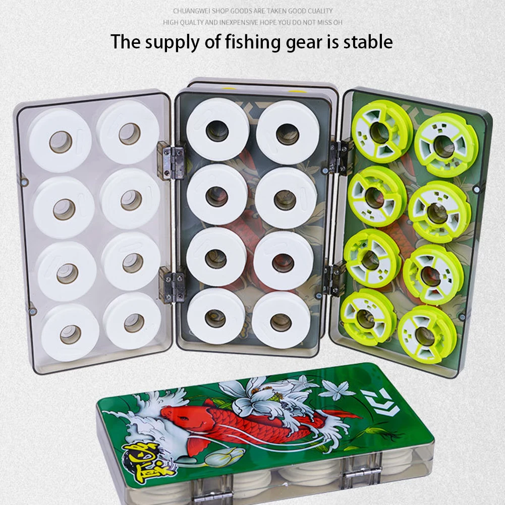 Fishing Line Storage Board 6pcs, Fishing Line Spools Fishing Winding Board  Plates with Storage Box Fishing Spools Fishing Line Storage : :  Sports & Outdoors