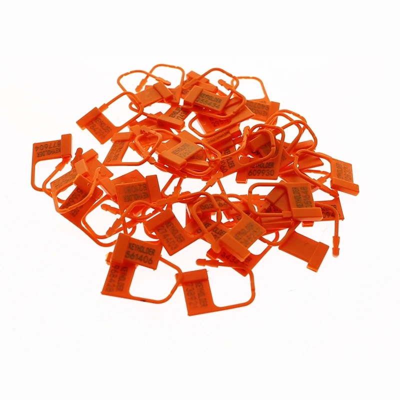 Disposable Plastic Locking Pieces Cards Chastity Cage Accessories Serial Number penis chastity cage chastity lock sex toy chastity cage accessory