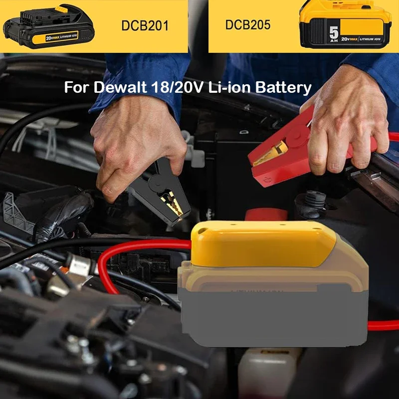 Car Battery Booster 12V Automotive Booster Cables For Dead Or Weak