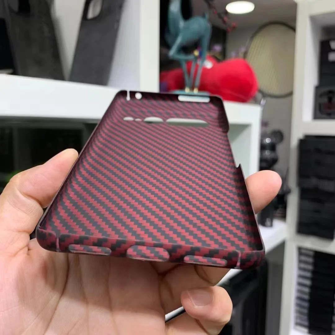 New! Real Aramid Fiber Carbon Fiber Phone For Google Pixel 7 Pro Ultra-thin Phone For Google Pixel7 CASE Cover