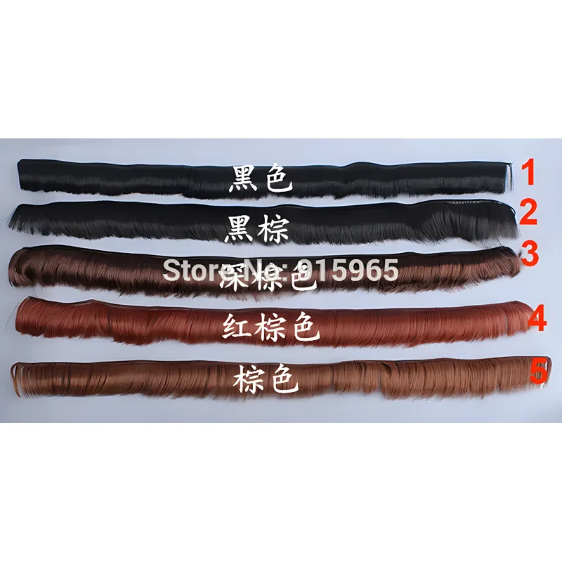 Doll Hair Straight 5cm 15cm 25cm 35cm for 1/3 1/4 BJD Doll Diy