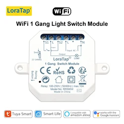 Smart WiFi Light Switch Dimmer with Energy Monitoring and Voice Control (WiFi 1 Gang Switch)