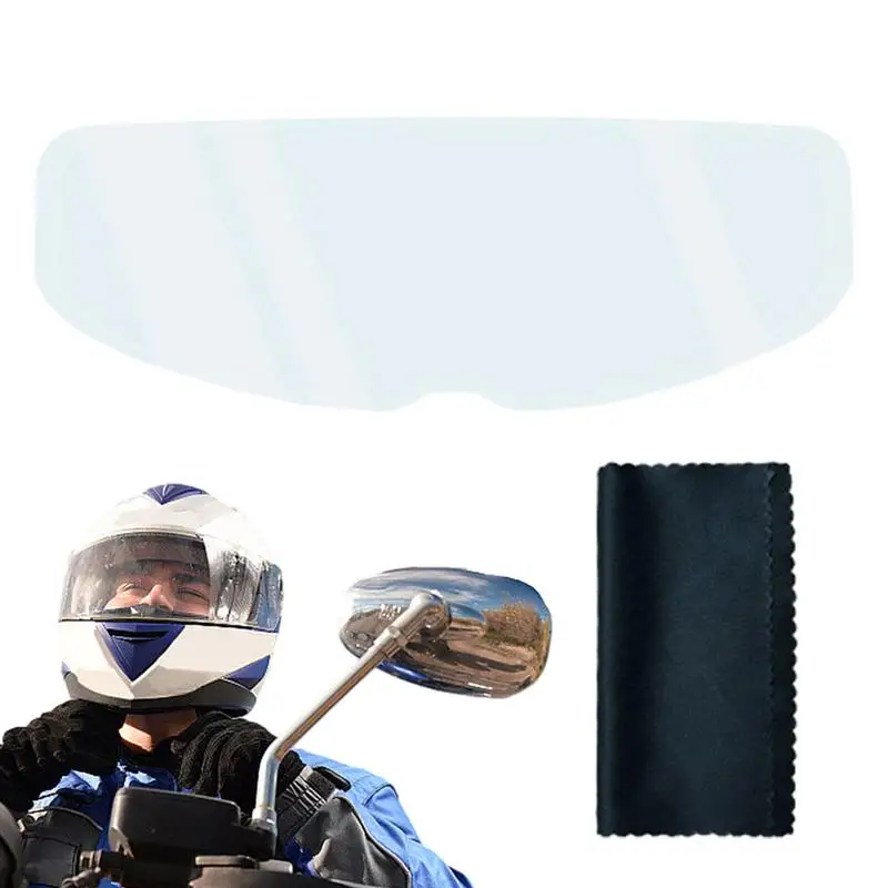 

Motorcycle Visor Film bike Visor Sticker Film motorbike Anti Fog Helmet Lens motorbike Clear Fog Resistant Glasses accessories