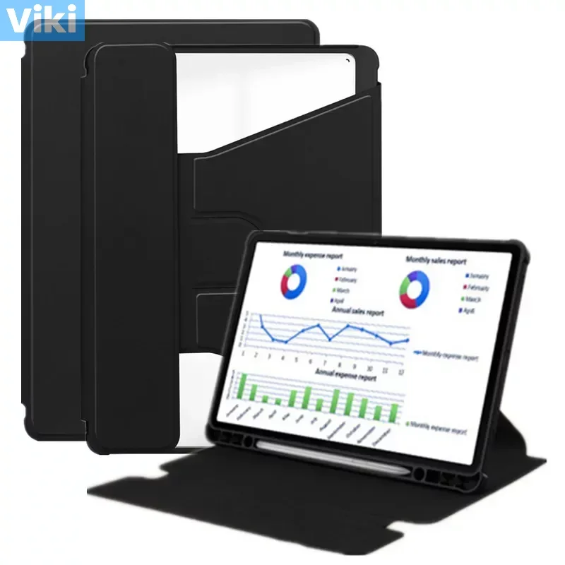 Custodia Per Samsung Galaxy S9 Ultra 14.6 Pollici 360 Rotazione Cover Rigida Trasparente Funda Per Galaxy Tab S9 Ultra Tablet Cover S Portapenne