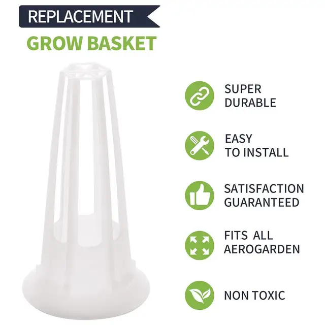 50Db/Készlet Pótalkatrészek Termesztése Kosár Kompatibilis A Tenyésztési Szivacs Növénytermesztési Edények Hidroponikus Termesztési Rendszerhez - Image 3
