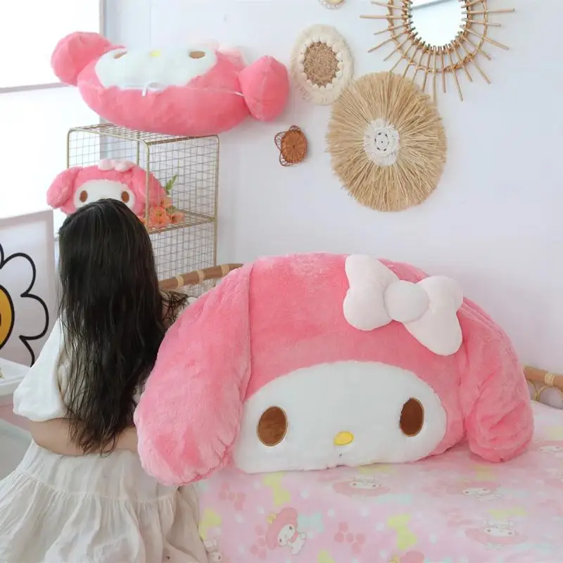 My Melody Plush Soft Toy Big Size Hug Pillow Comfortable Back Cushion Lovely Plushies Sofa Decorative Pillow Gift