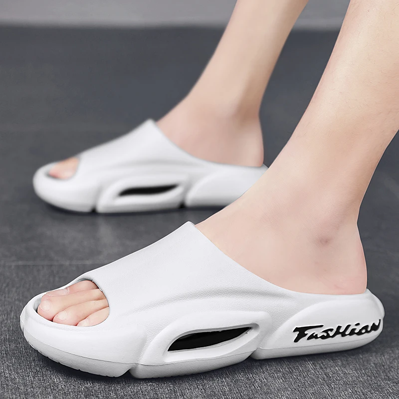 Men Home Slippers Summer Indoor Floor Non-slip Slippers Family Men Hotel Bathroom Slippers Male Bath Sandal Slippers Sandalia