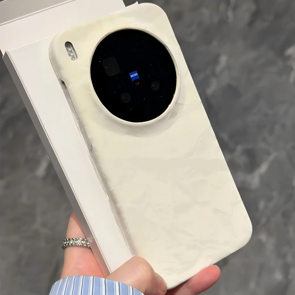Luxury Frosted Velvet Texture Phone Case - Shockproof & Heat-Dissipating Full Bumper Cover