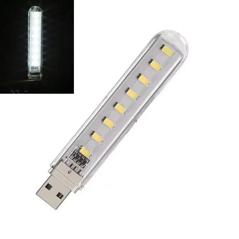 8LED white light