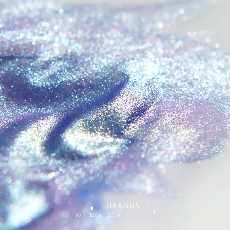 18 색상 골드 파우더 점진적 만년필 잉크 병 18ML 다채로운 수채화 안료 잉크 그림 미술 사무용품