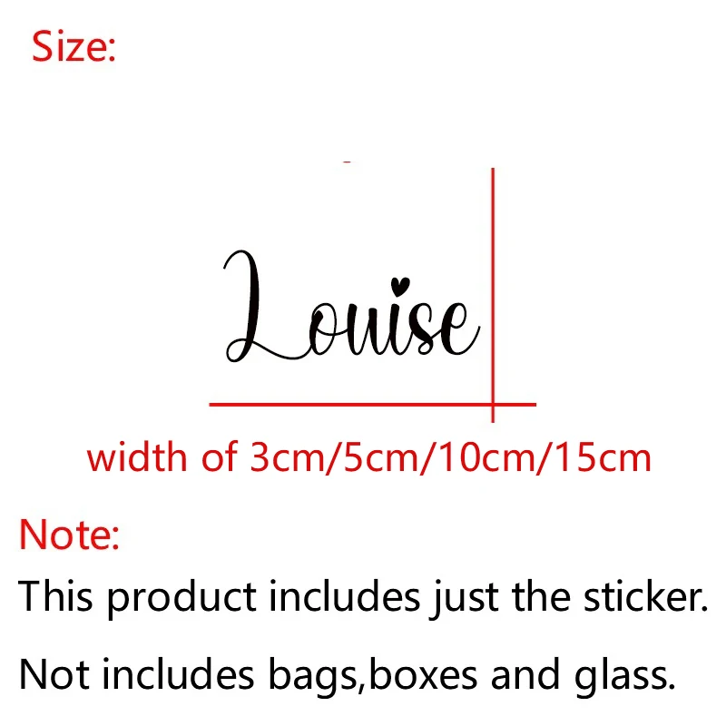 Glow In The Dark Stickers Vinyl Stickers Vinyl Wall Stickers Self Adhesive Stickers Chalkboard Stickers Tiles Sticker Transfers Car Stickers Custom Name Decals For Wedding Christmas Birthday Gift Box Personalized Bags Name Bridesmaid Proposal Removable Stickers