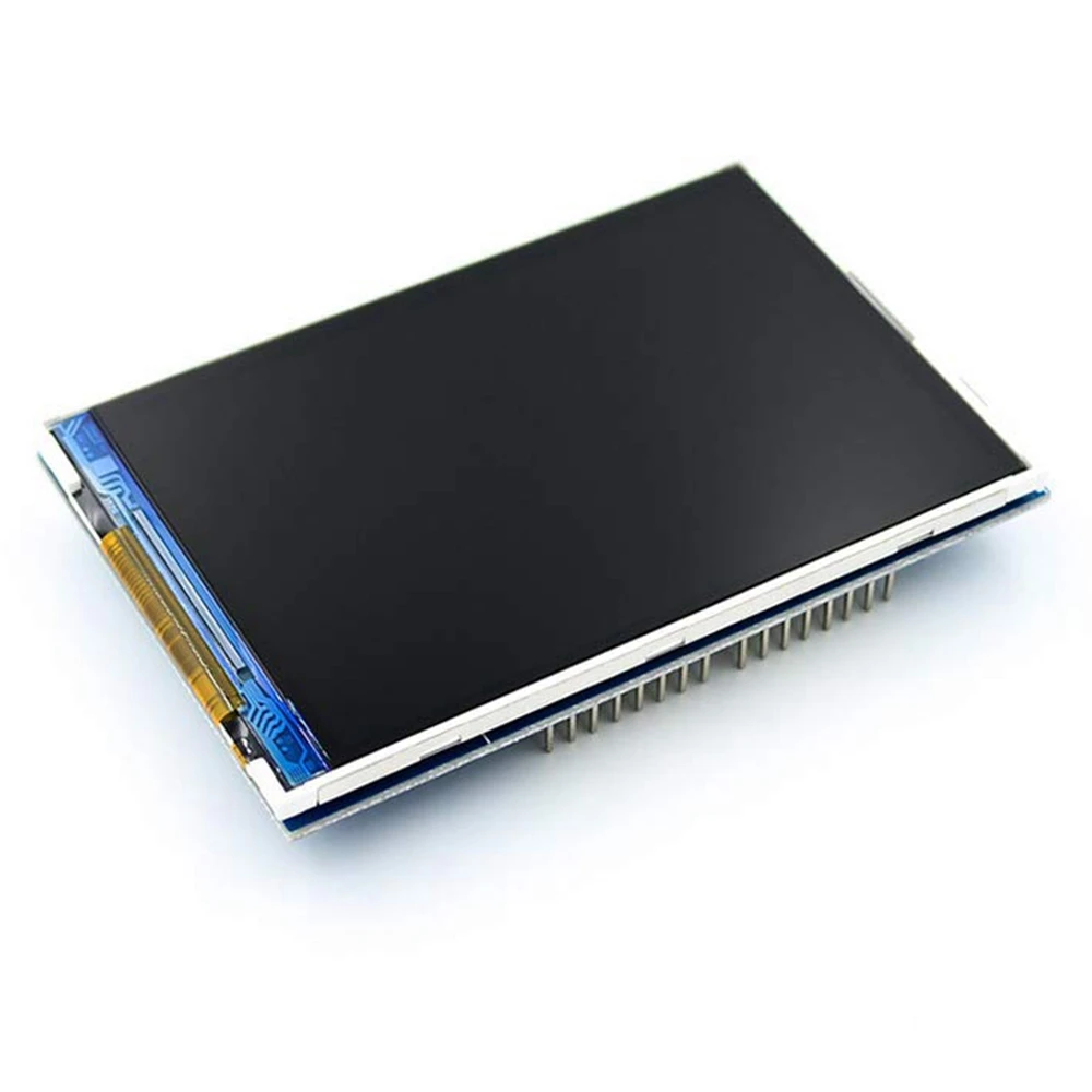 

ЖК-дисплей Tft 3,5 дюйма, 320x480, HD, цветной экран, модуль, совместимый с Arduino Uno R3 Mega2560 Due, без сенсорной ручки