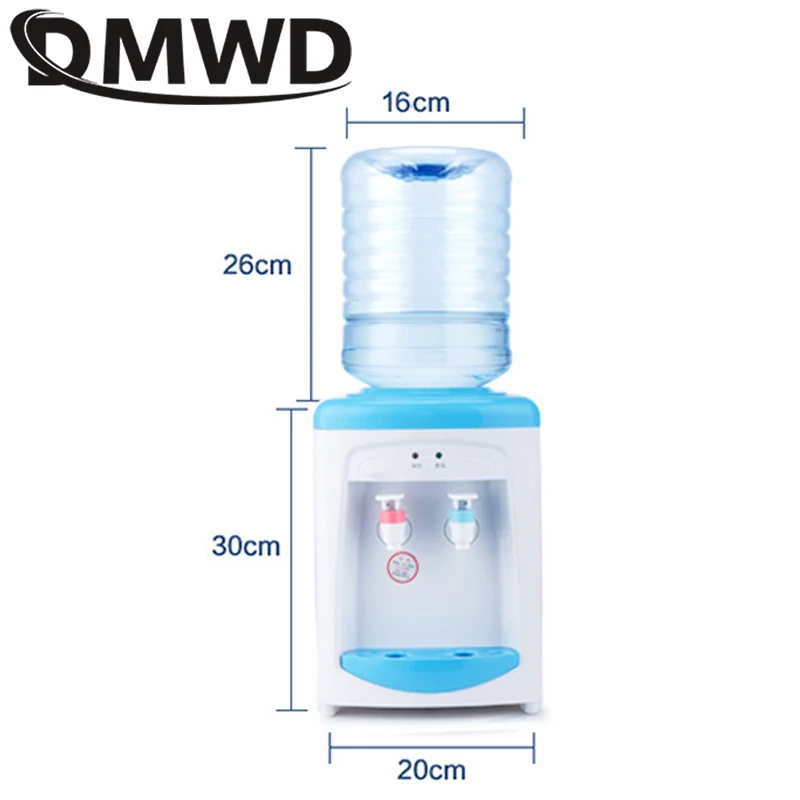 DMWD Mini Wasser Dispenser Elektrische Durchlauferhitzer Flaschen Wärme  Wasser Pumpe Dispensador Tragbare 3s Schnelle Heizung Reise