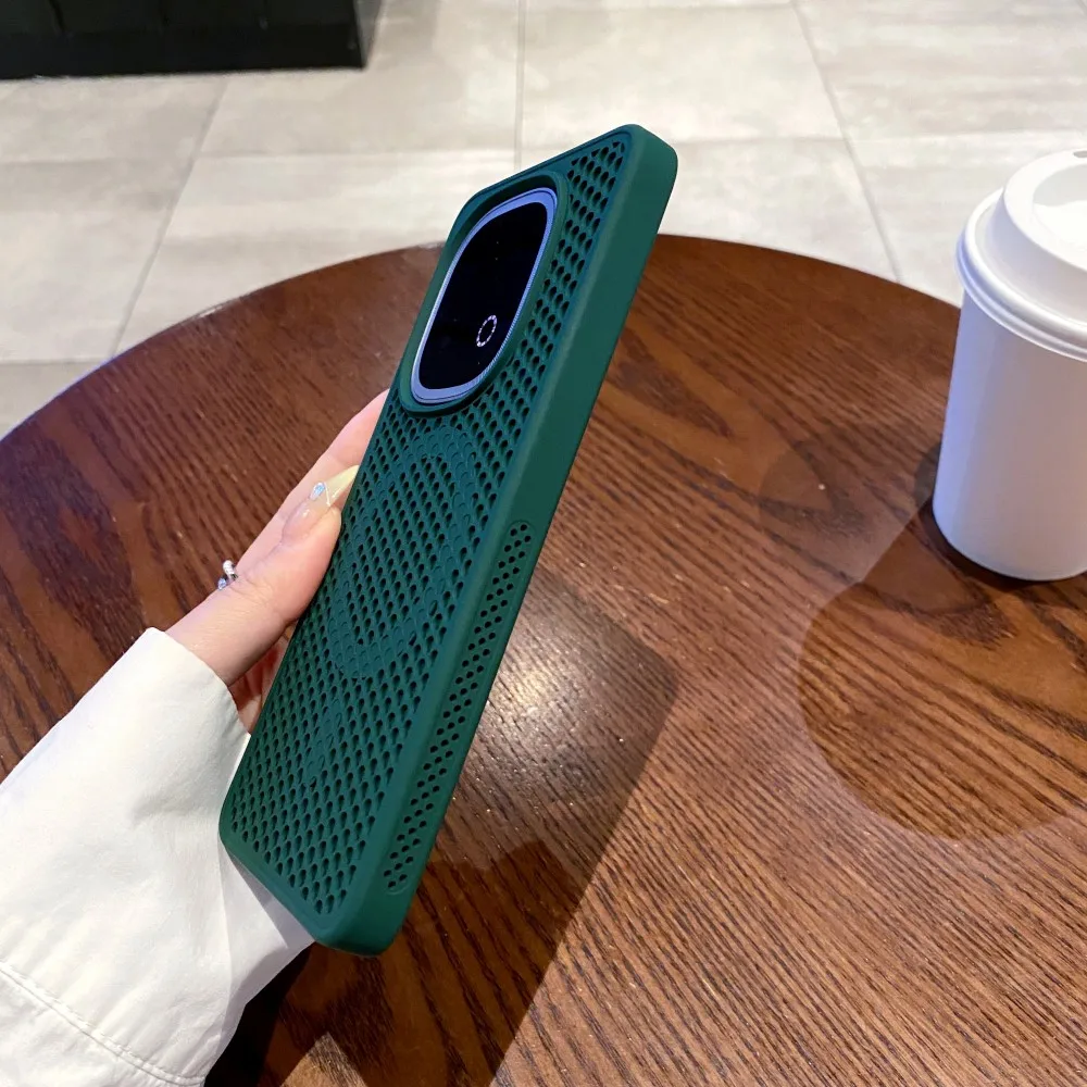 Enhanced Heat Dissipation Magnetic Protective Back Cover Case