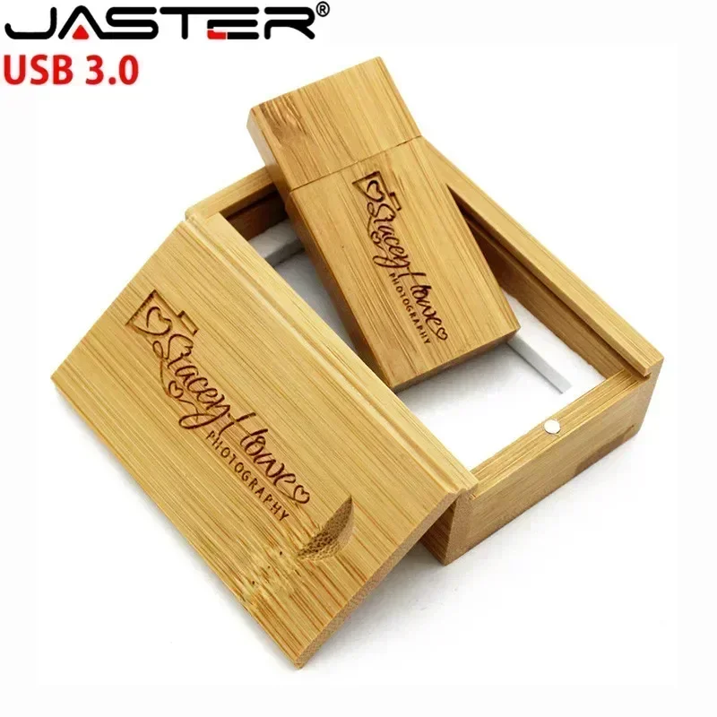 JASTER 나무 블록 USB 3.0 플래시 드라이브 레드 우드 Pendrive 4GB 8GB 16GB 32GB 64GB 128GB 메모리 스틱 U 디스크 선물
