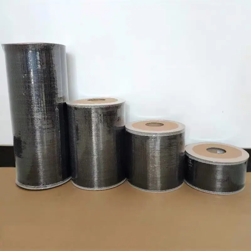 Professional unidirectional 200g T700 UD carbon fiber fabric for structures strengthen