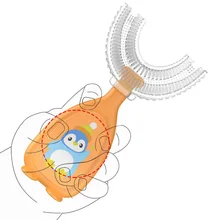 

10pcs Child Toothbrush Children'S Toothbrush Silicone Baby Items Child Teeth Brush Kids Toothbrush For Children U Shape