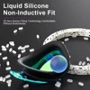 JSJM New Swimming Goggles HD Anti-Fog Professional Swimming Glasses Silicone Anti-UV Adjustable Swimming Goggles Unisex Adults 4