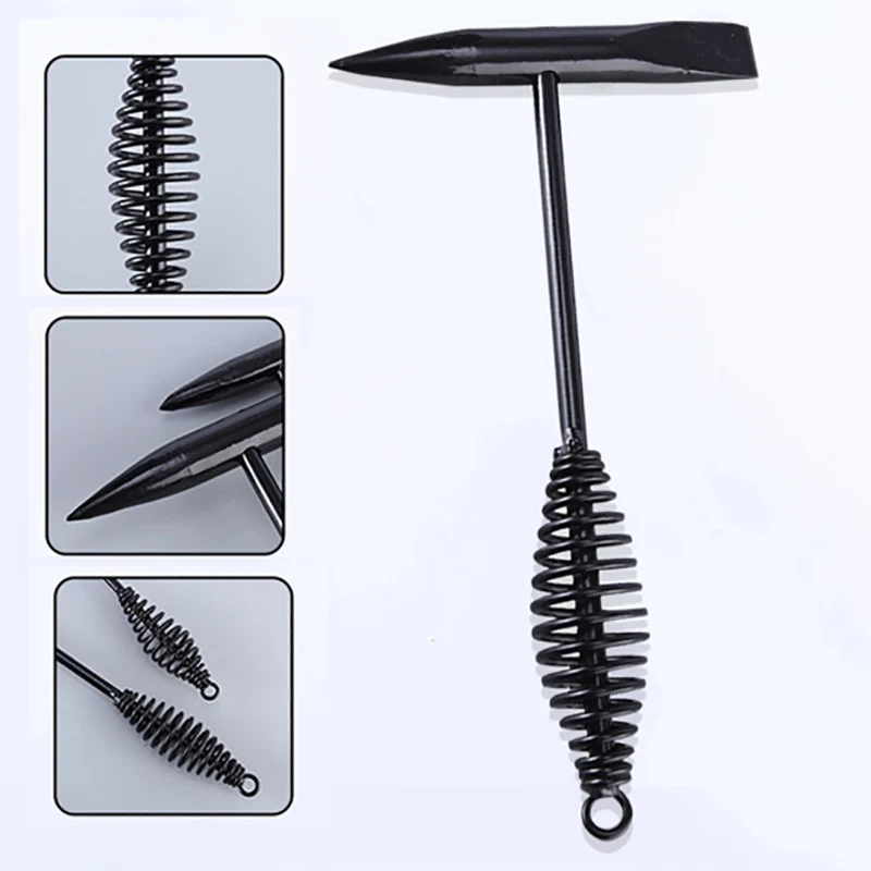 Welding Hammer Derusting Welding Slag Spring Handle High Carbon Steel 300 500G Rust Removal Slag