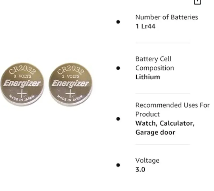 Original and Genuine 50-1000pcs CR2032 3V Lithium Battery DL2032 BR2032  5004LC cr 2032 button cell for watch, toys, car key - AliExpress