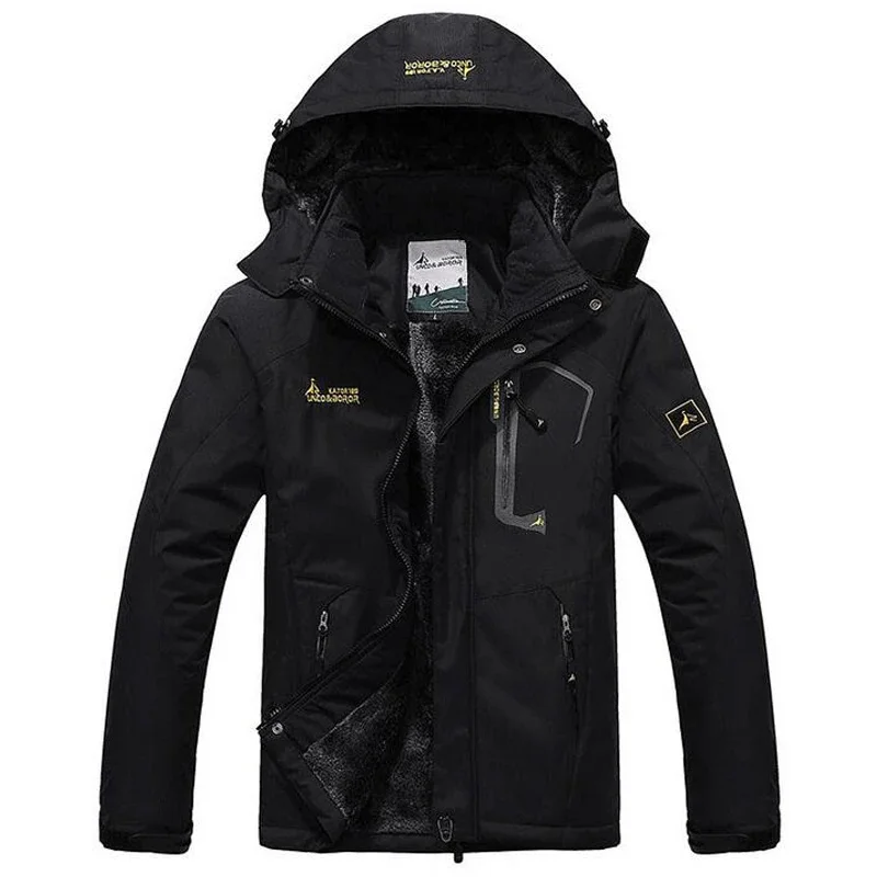 

Jaqueta masculina Thick Winter Jacket Men Windproof Hood Parka Mens Jackets and Coats Men's Outwear Windbreaker Parkas Overcoat