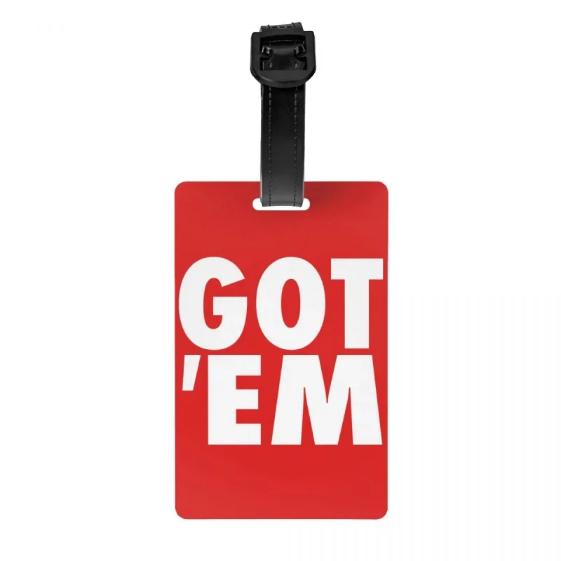 

Got Em Luggage Tags for Travel Suitcase Privacy Cover ID Label