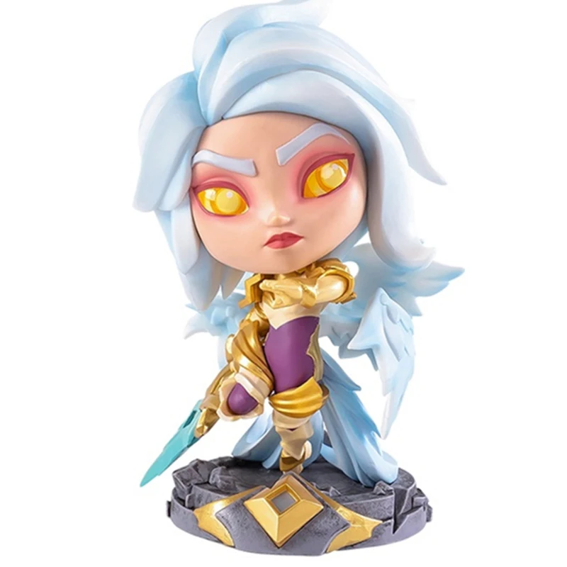 

League of Legends LOL Kayle The Righteous Version Q Anime Figure Model Collecile Action Toys Gifts