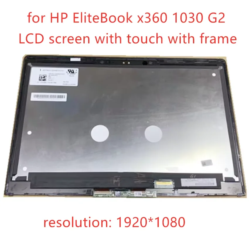 Gruppo Schermo Touchscreen HP EliteBook X360 1030 G2 - 13.3" LED FHD, Usato UK