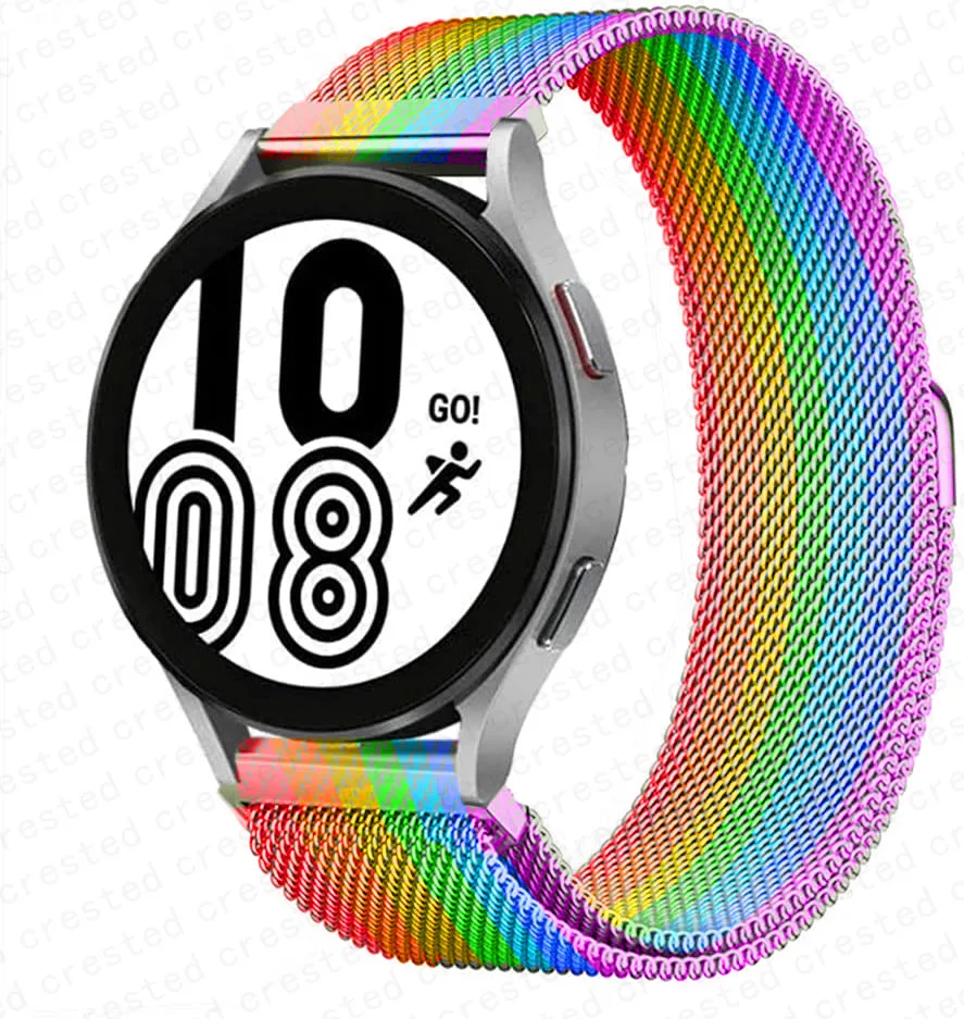 Milanese Loop Stainless Steel Watch Strap Bracelet, 20mm/22mm