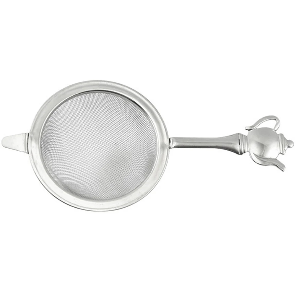 

Stainless Steel Tea Basket Tea Strainers Handle Extra Fine Tea Strainer Stainless Steel Tea Infuser Steeps Hot Tea Iced