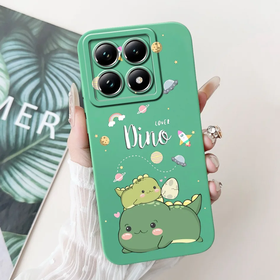Lovely Cartoon Panda Soft Liquid Silicone Shockproof Phone Case
