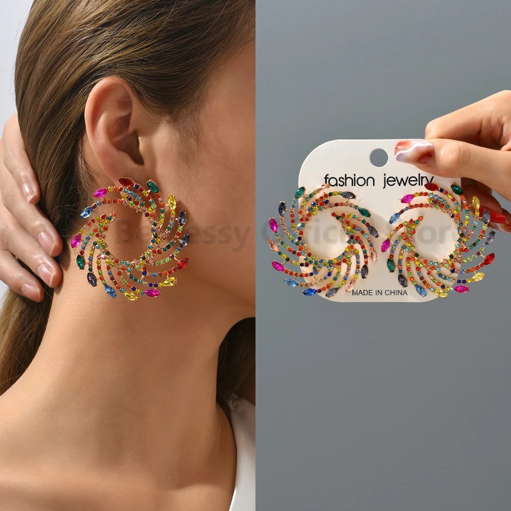 Stud Earrings For Girls and Women Screwback Jewellery South Indian Fashion  ER21842