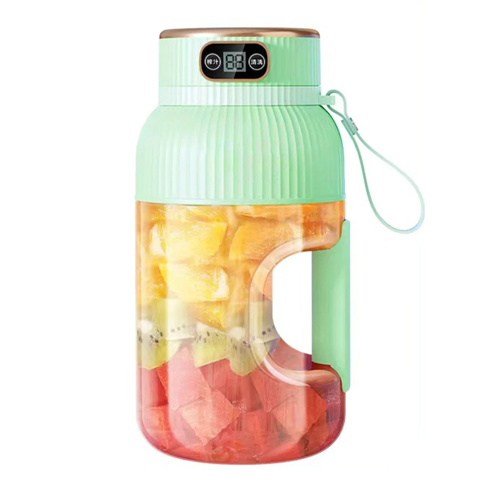 Fruit Juicer Cup Portable Electric Fruit Mixer Stirrng Cup Large Capacity Smoothie Quick Making Bottle Suitable Juice Production 6