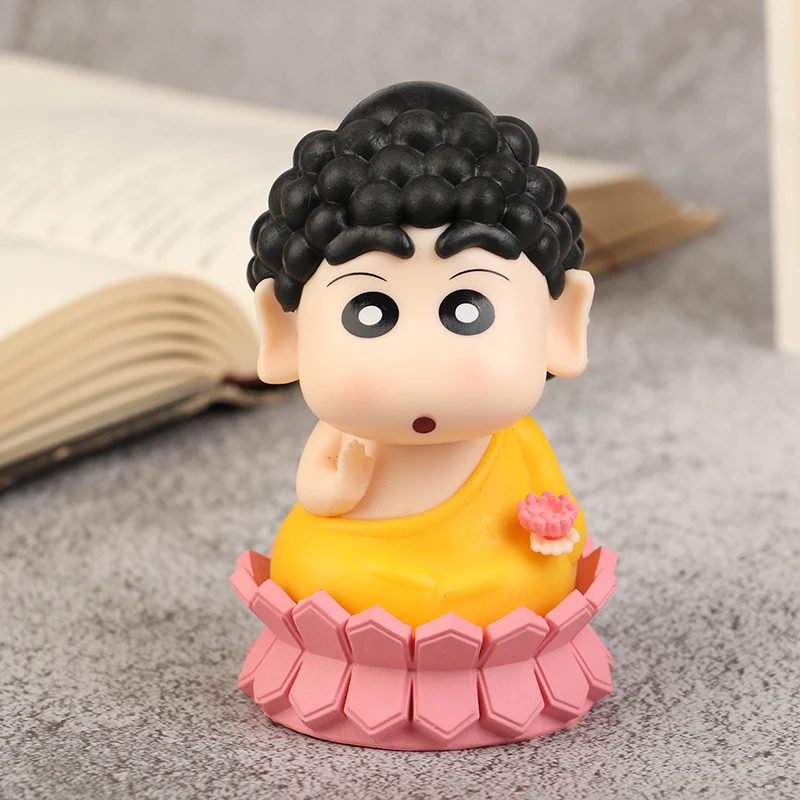 

Kawaii Anime Figures Cute Crayon Shin-chan Figurine PVC Statue Model Doll Toy Gift