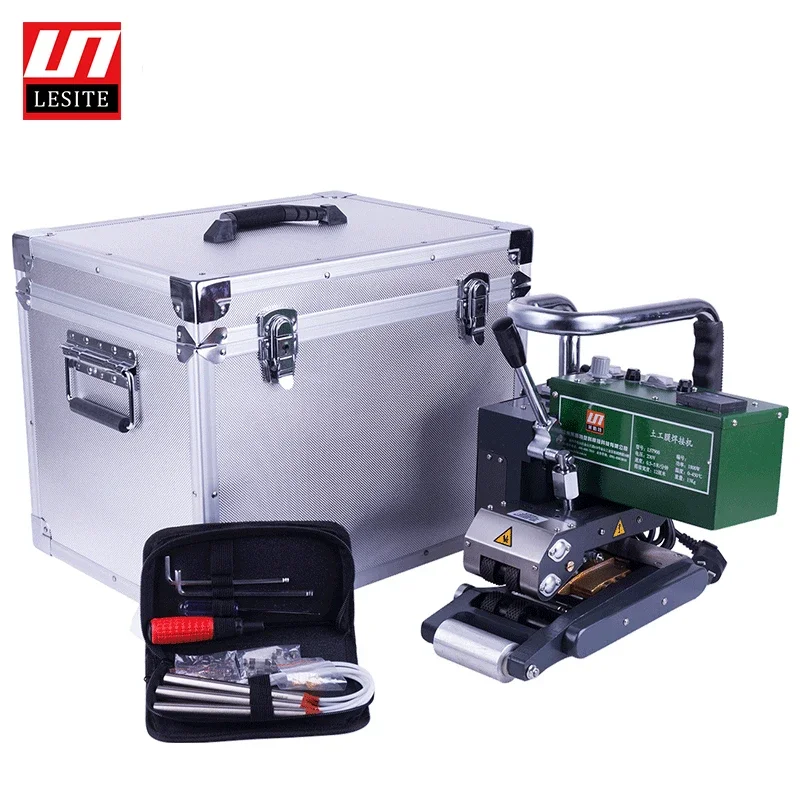 Portable Plastic Geomembrane Seam Welder Welding Machine For Thick Membrane 6