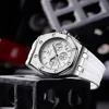 ONOLA Watches For Men Sports Watch Top Brand Elegant Multifunctional Timer Calendar Glow Silicone Band Men Watch Reloj Hombre