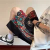 New Chinese Style Embroidered Loose Casual Men's Shorts Summer Sporty Five-Quarter Length Big Size Cross-Border Pants