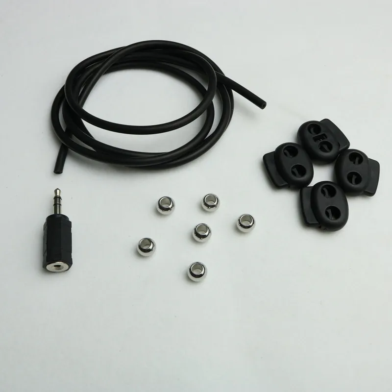 Homemade E-stim DIY Electric Shock CONDUCTIVE RUBBER TUBE Kit Adult Electrode Electrosex Gear Stimution TENS Unit