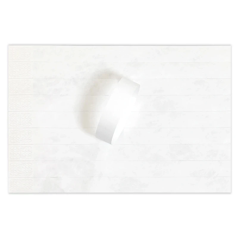 Рисунок 5 - бумажные браслеты без логотипа для мероприятий