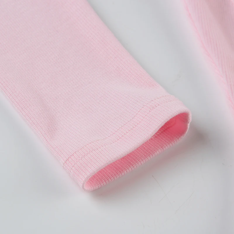 Japanese Kawaii Pink Sweet Bow Long Sleeve Tee Front Ruched Bust Lace Trim Square Collar Slim Balletcore Women T Shirt