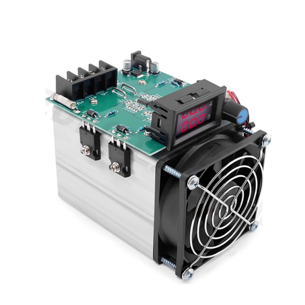 100V Constant Current Electronic Load Tester DC12V 20A 250W Adjustable