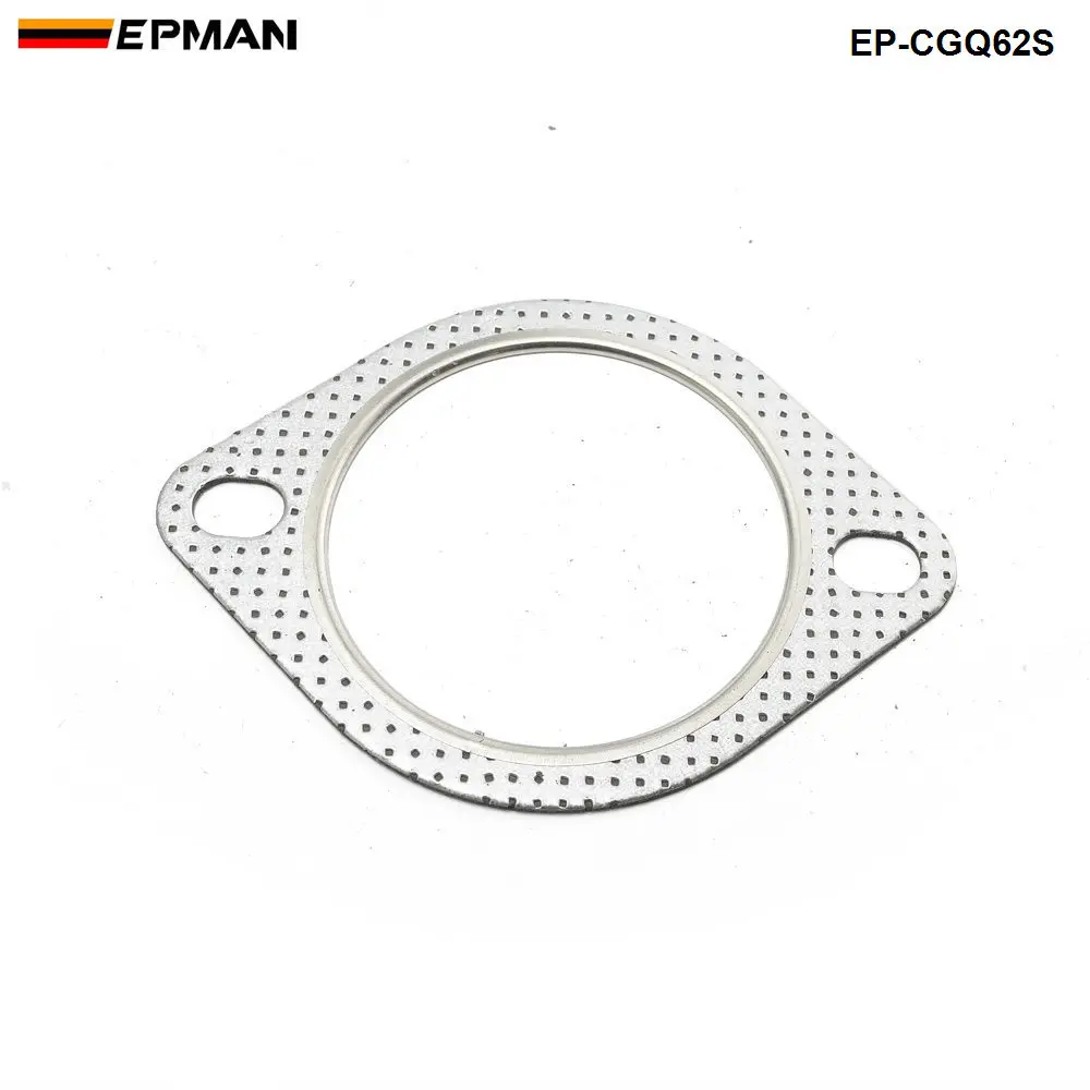 EPMAN 10PCS/LOT Exhaust Pipe To Muffler Gasket 3" CATBACK for Subaru IMPREZA WRX STI GT Turbo EP-CGQ62S