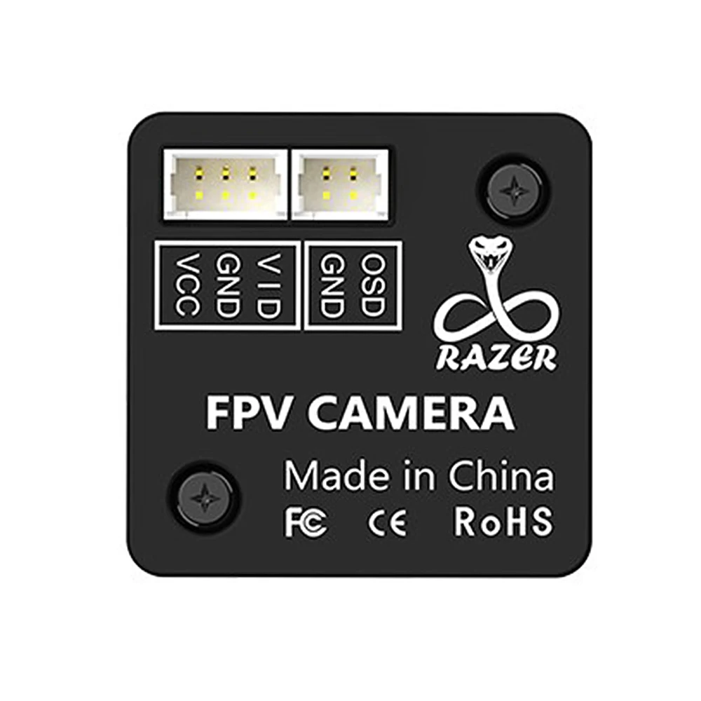Câmera FOXEER Razer Mini V3 1200TVL CMOS Sony WDR 90dB para FPV