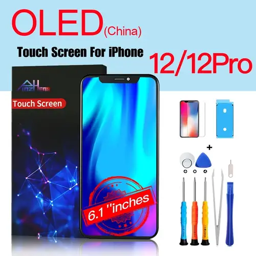 PINZHENG High Quality Screen AMOLED INCELL LCD OLED OEM For iPhone 11 12 13 Mini Pro Max XS XR MAX Display Replacement With Tool - Image 16