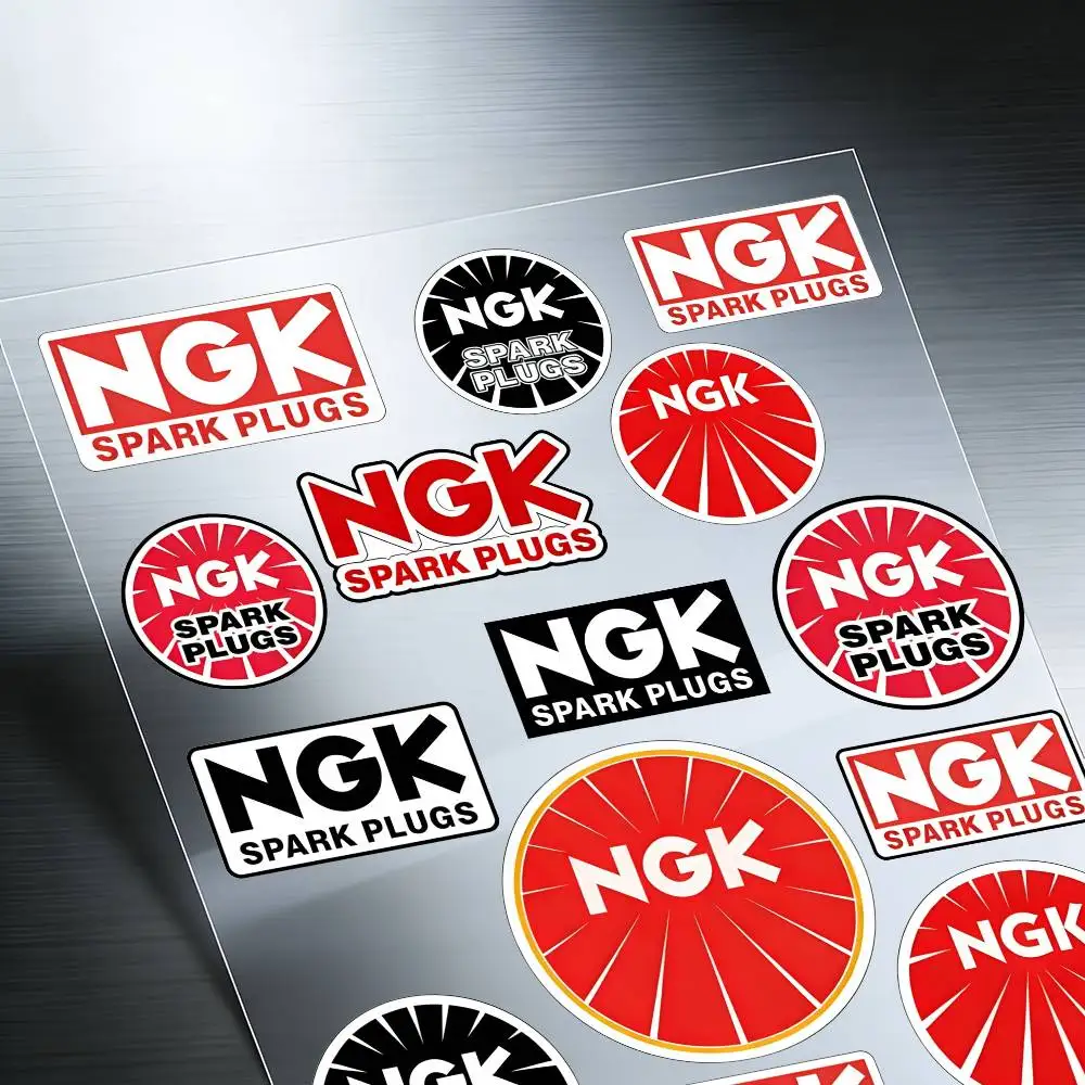 NGK 방수 반사 오토바이 스티커, 쉽게 떼어낼 수 있는 오토바이/자동차용 데칼