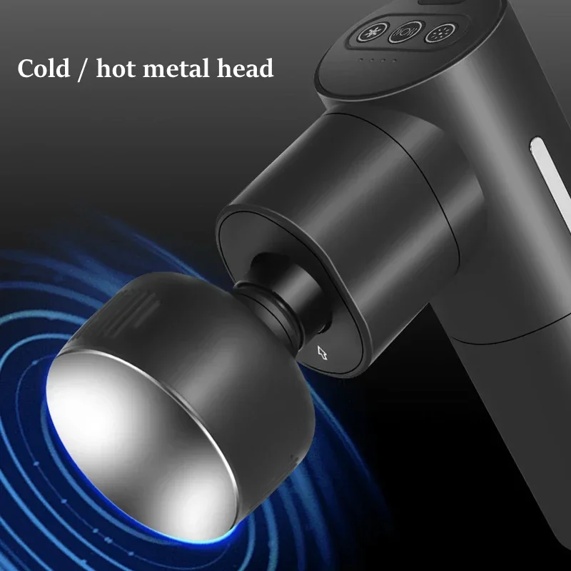 Body Massage Gun Hot and Cold Compress Muscle Relaxation Relief Fascia Massage Machine Mini Size Home Massage Gun